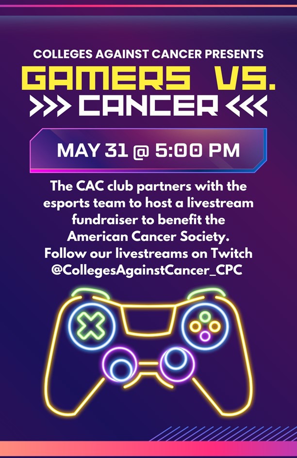 Gamers vs Cancer Esports/CAC Collaboration