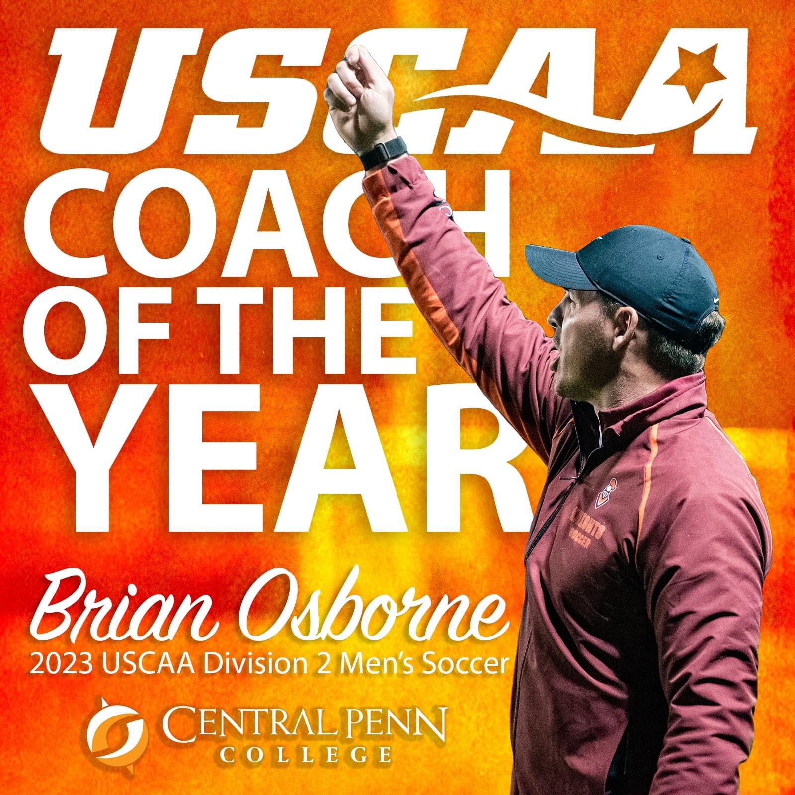 Central Penn College&rsquo;s Brian Osborne Named &ldquo;Coach of the Year&rdquo;