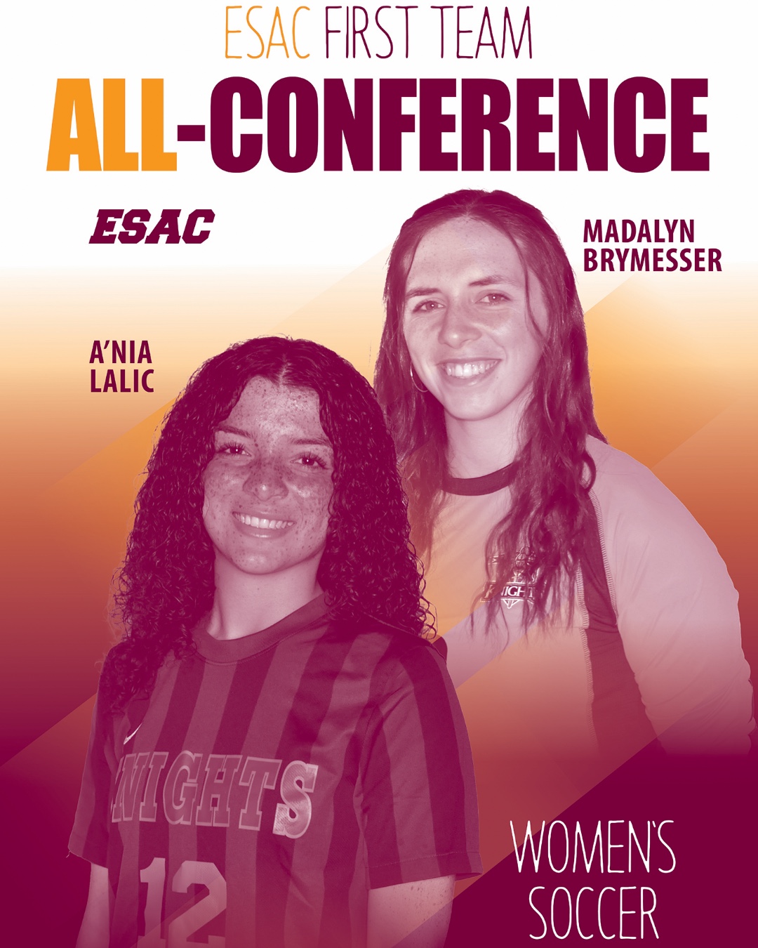 Woman's Soccer ESAC All-Conference
